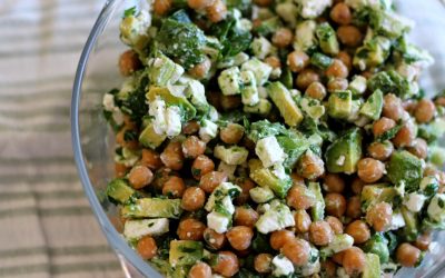 Chickpea, Avocado and Feta Salad