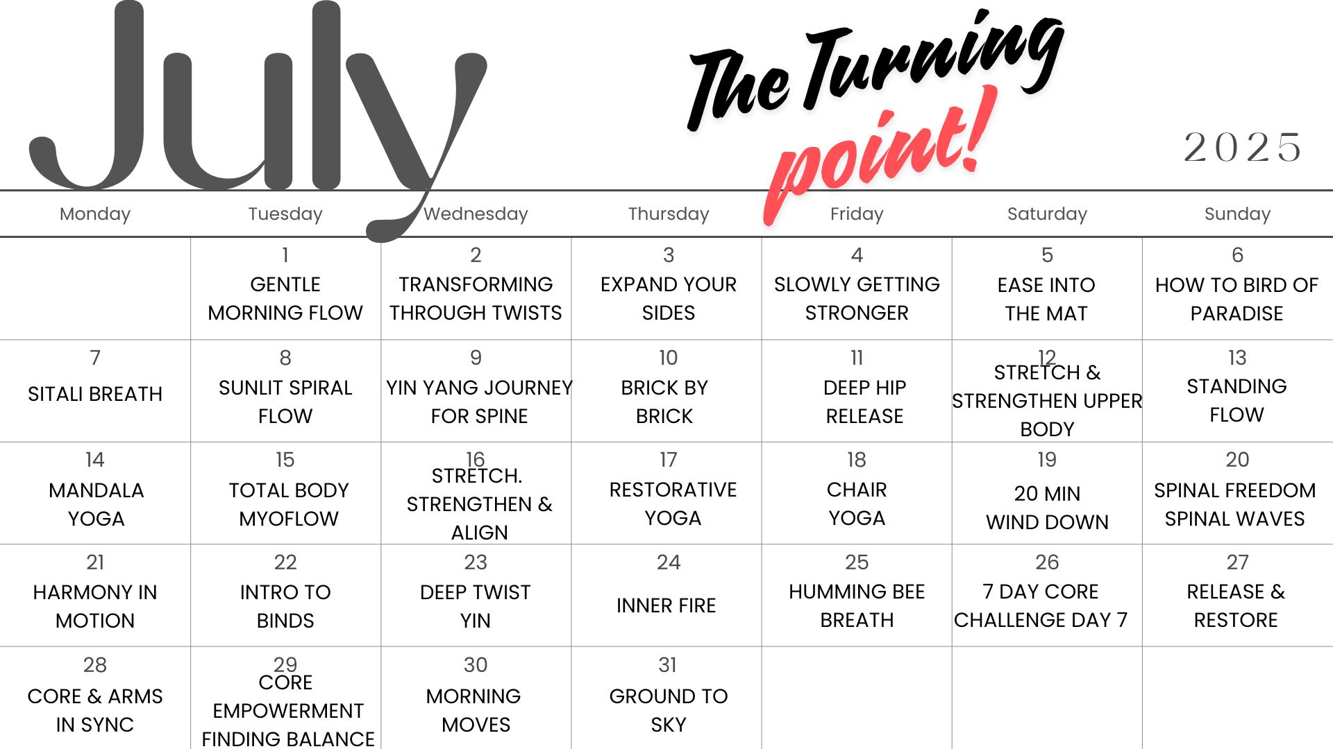 JULY 2025
