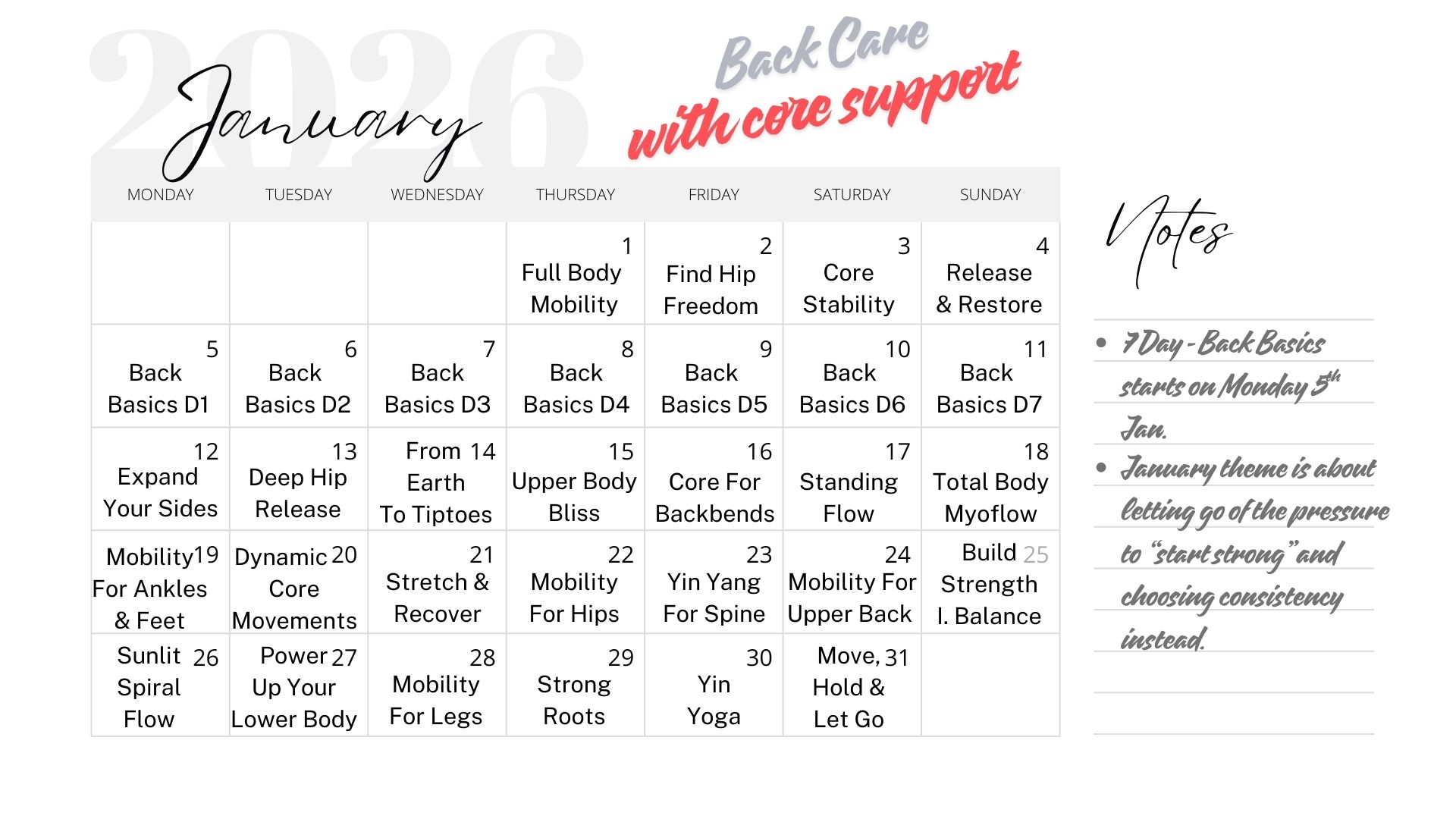 Back Care